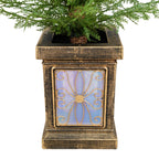 4ft Pre-Lit Artificial Christmas 2-Piece Set