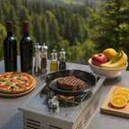 15,000BTU Liquid Propane Single Grilling Side Burner