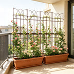 4 Pack Metal Garden Trellis 71" x 17.7"