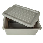 6-Pack 20" x 15" 9 Gallon Meat Tubs with Lids