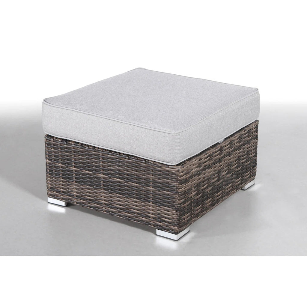 Fully Assembled 3-Piece Wicker Seating Group with Plush Cushions