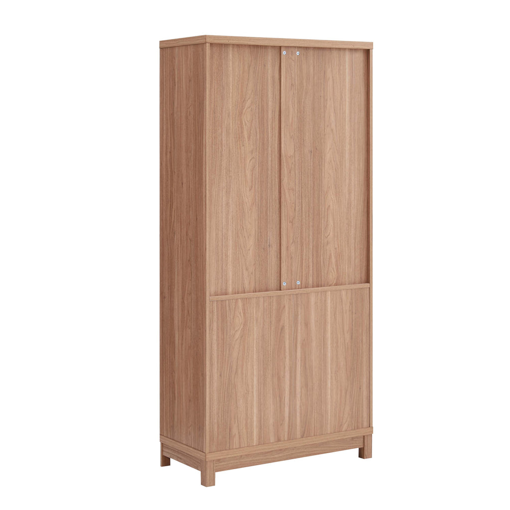 Jodie 31" Bookcase Cabinet in Maple (6-Shelf)