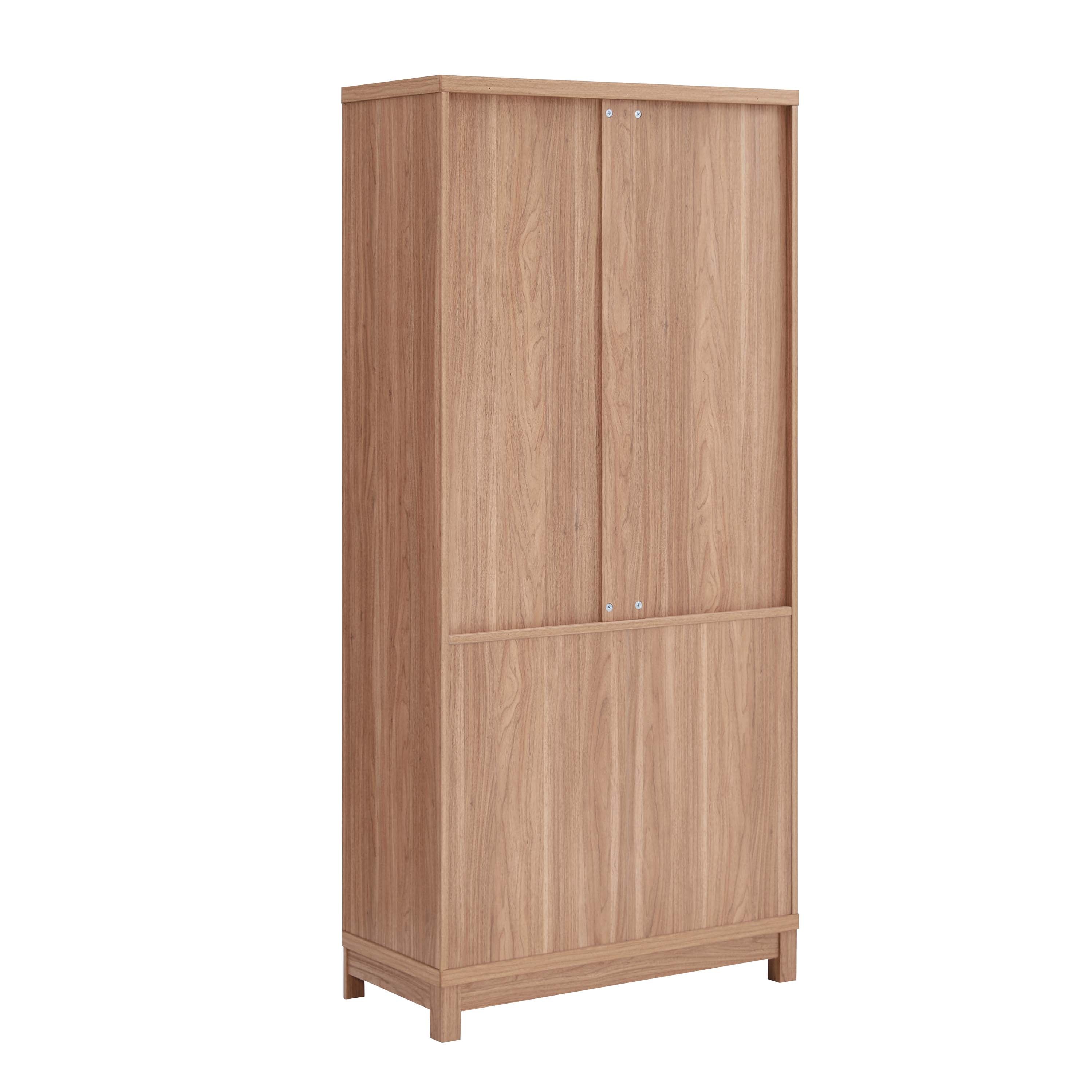 Jodie 31" Bookcase Cabinet in Maple (6-Shelf)