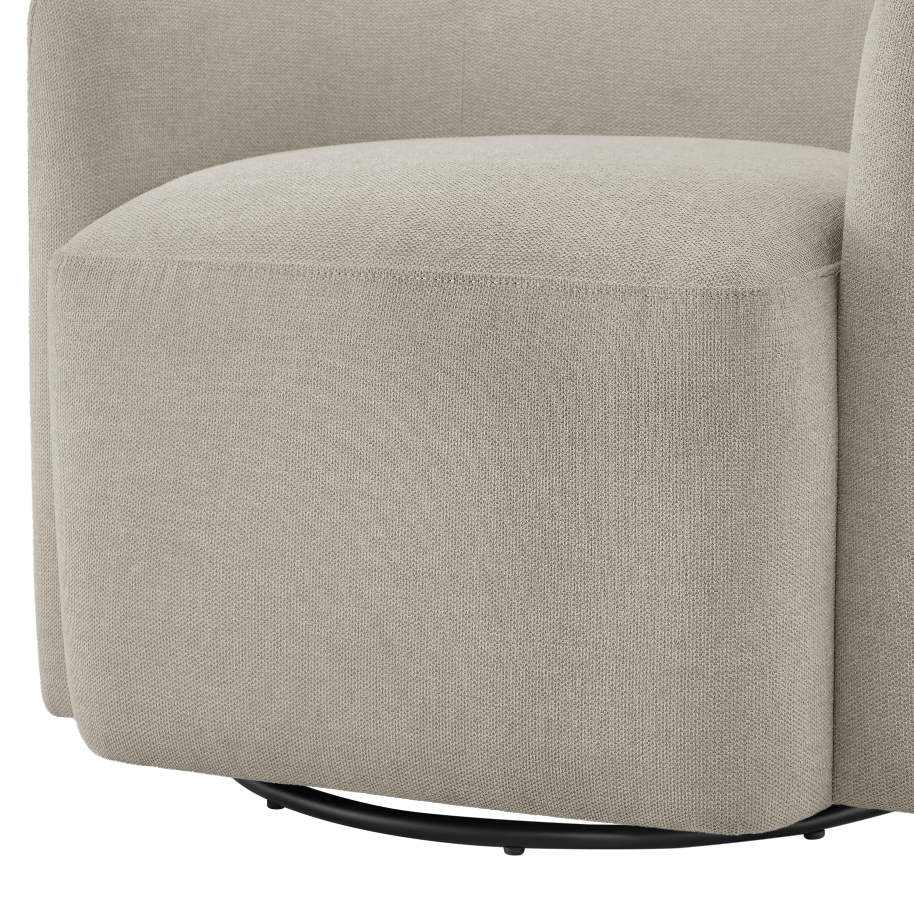 Ardena Sea Oat Swivel Barrel Chair