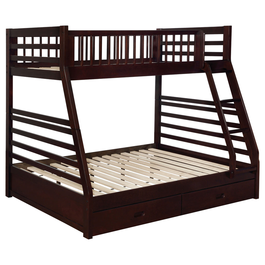 Newhall Cappuccino Twin Over Full Bunk Bed