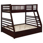 Newhall Cappuccino Twin Over Full Bunk Bed