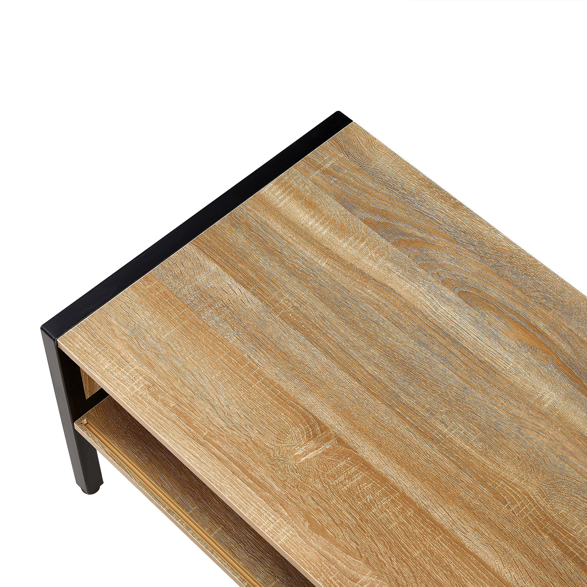 Modern Rattan Coffee Table 40.16 Inches