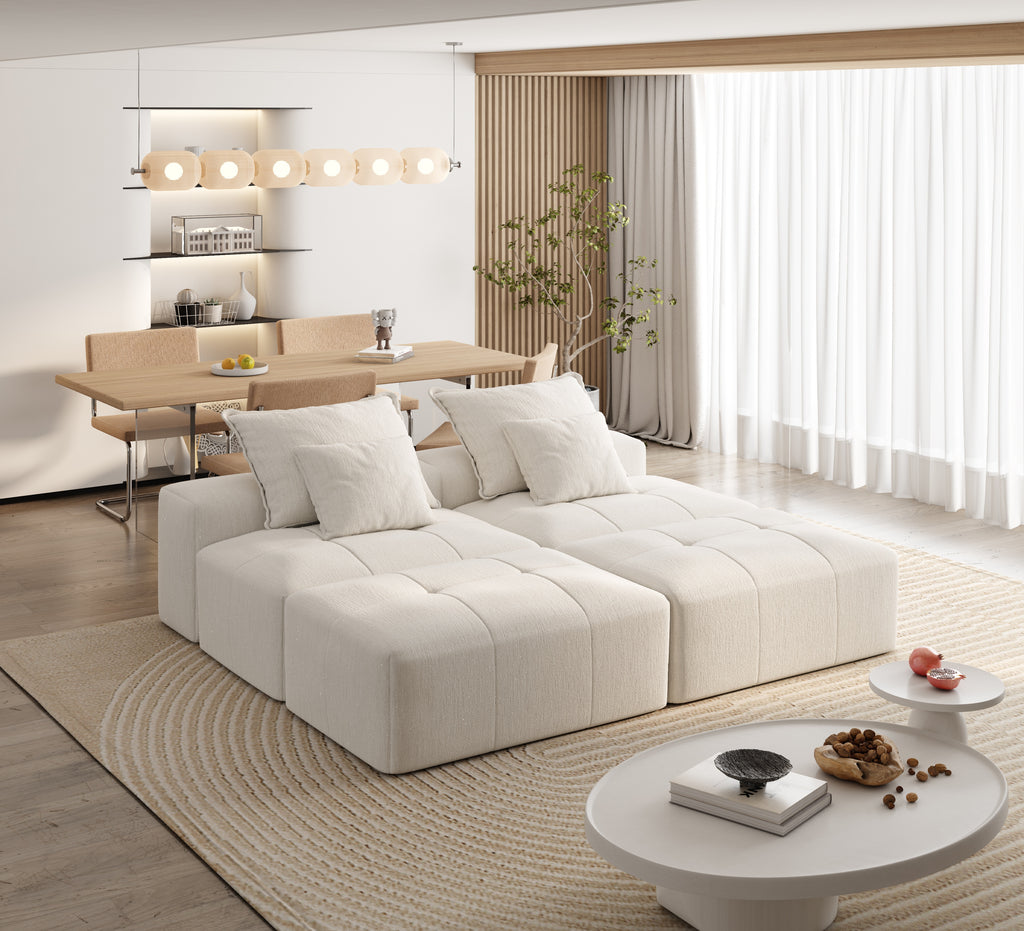 Modern Oversized Modular Sectional Sofa