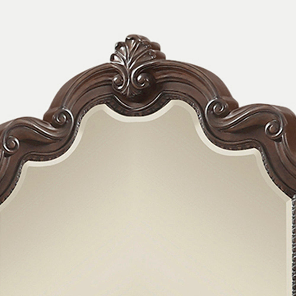 Mahogany Ornate Mirror