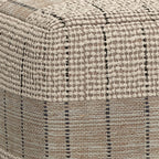 Elmer 18 Inch Wide Square Pouf