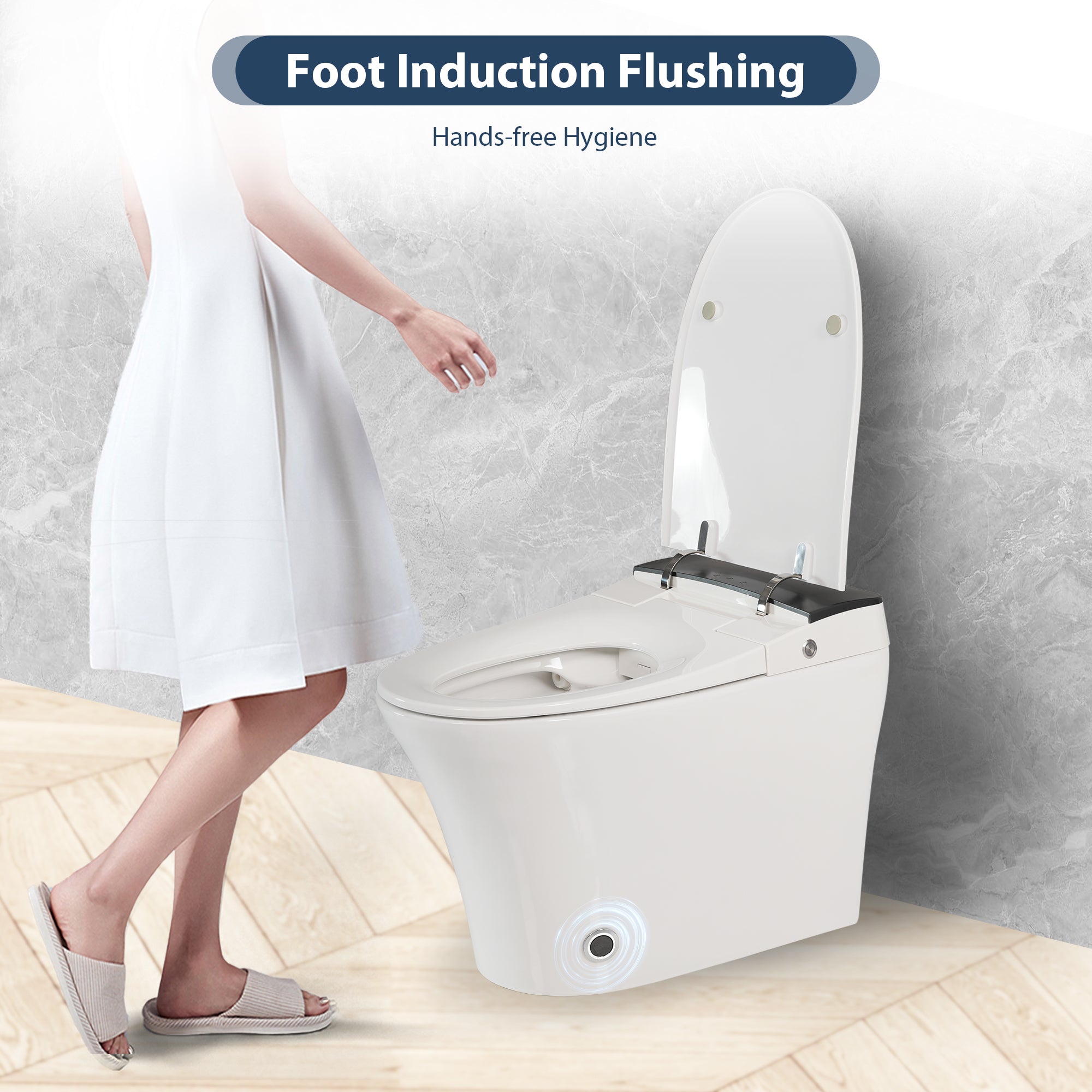 Heated Seat Smart Toilet