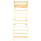 Wooden Swedish Ladder Stall Bars Set for Physical Therapy & Gymnastics