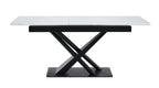 Modern Dining Table with Extendable Functionality