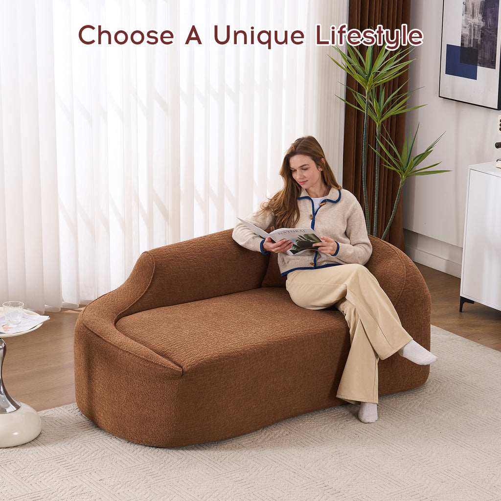 LY-048 Compression Curved Chaise Longue Chair