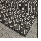 Sunshine Anthracite Indoor/Outdoor Area Rug 2'7" x 7'3"