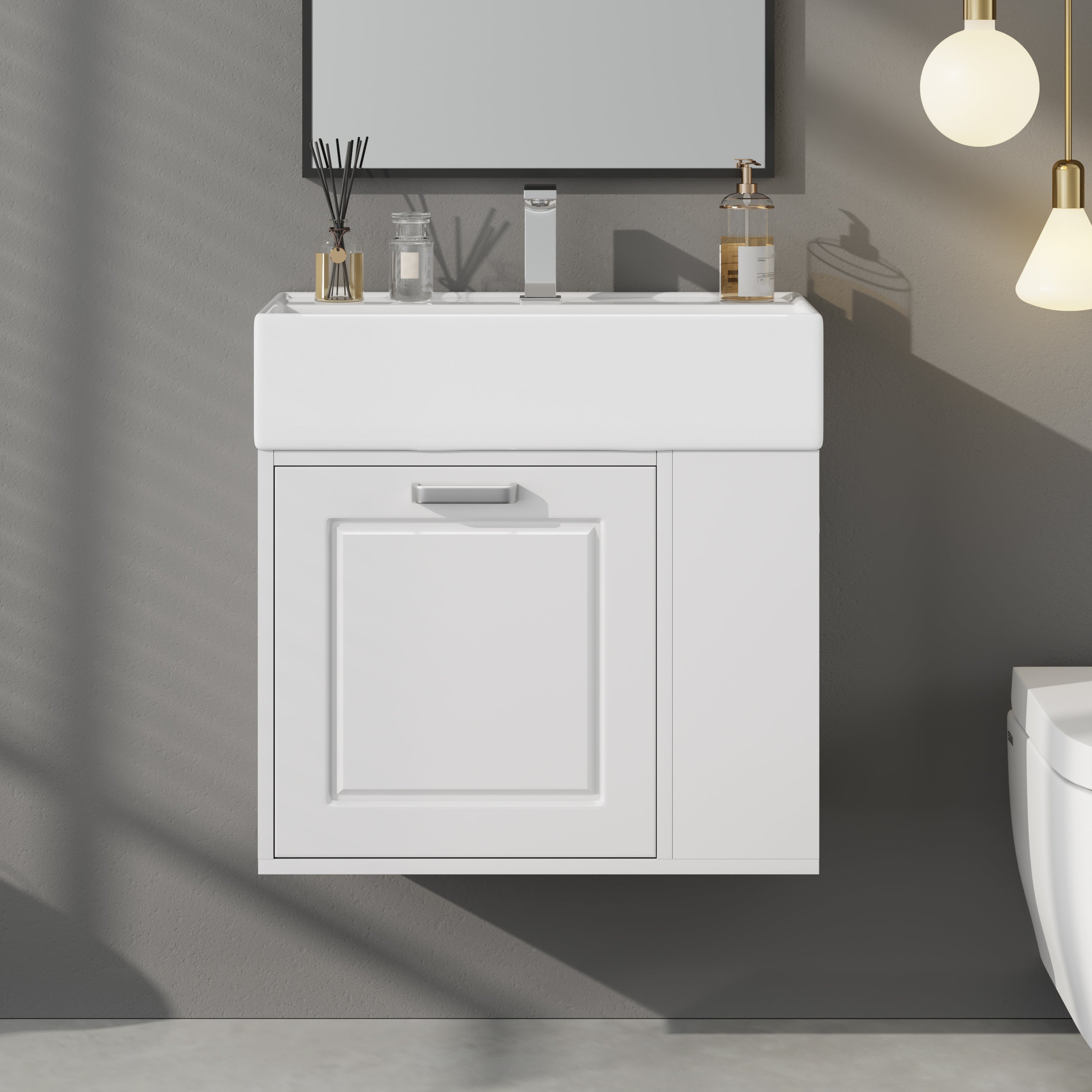 21.8 Inch Bathroom Vanity with Sink
