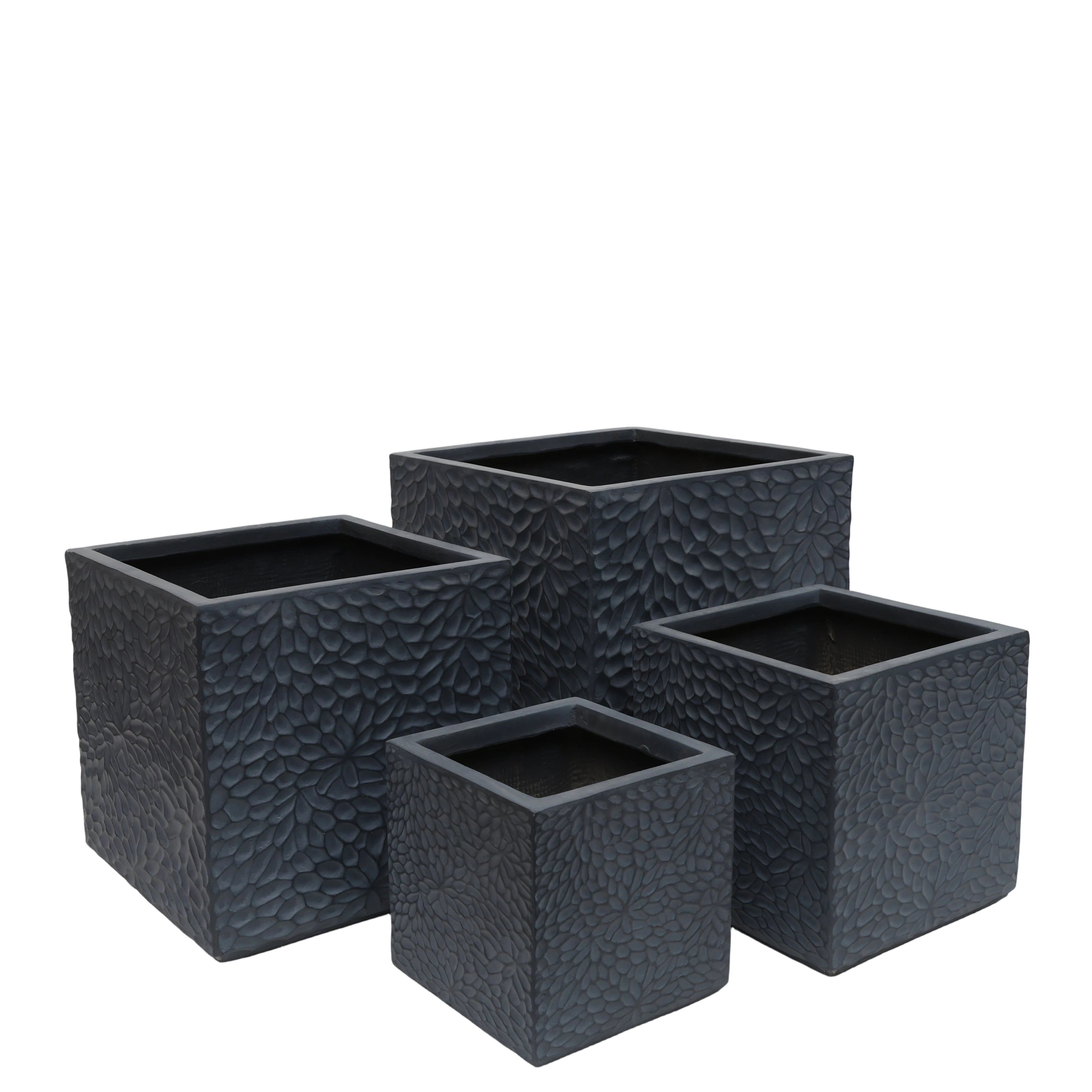 Large Outdoor Indoor Planter Set of 4