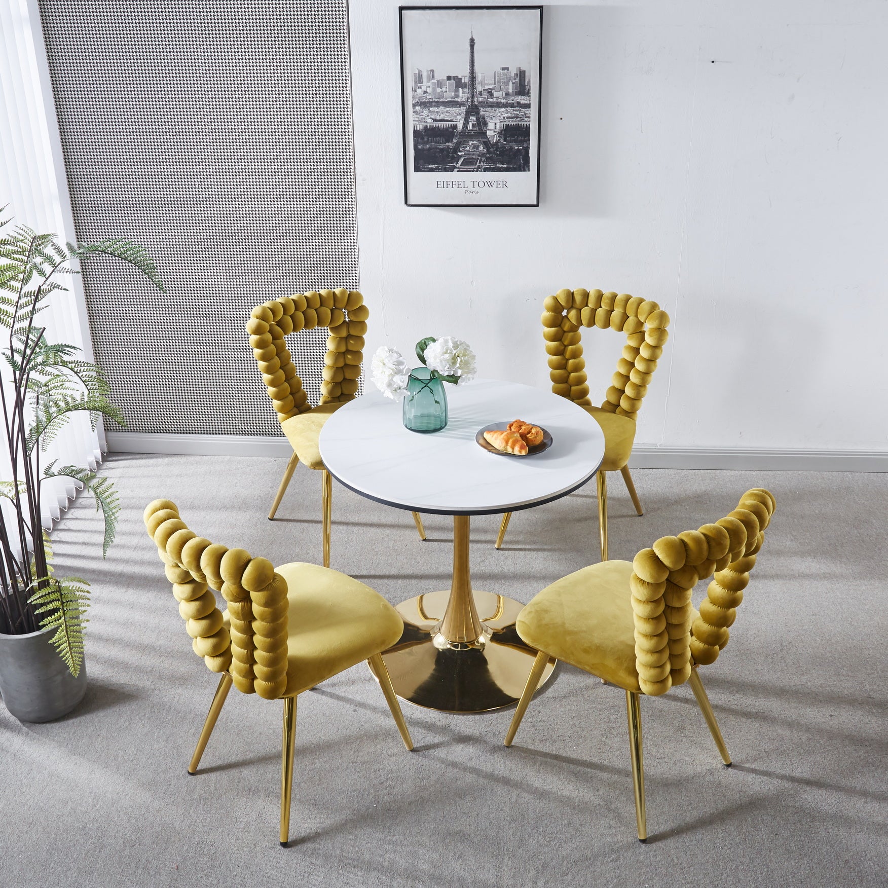 Yellow Chair for Contemporary Living Spaces