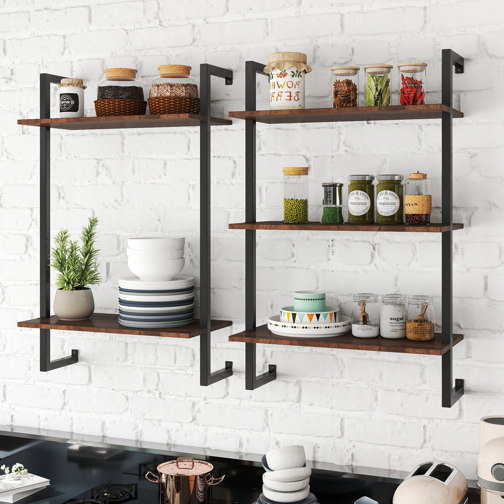 3 Tier and 2 Tier Bathroom Shelves