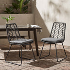Deja Chair, 2PCS with 2 Cushions