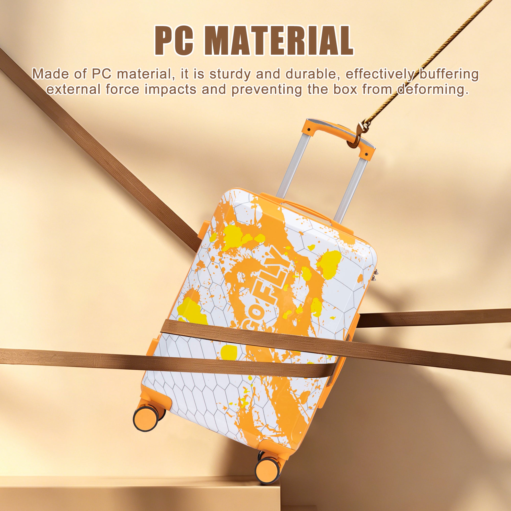 20 Inch PC Spinner Wheel Luggage
