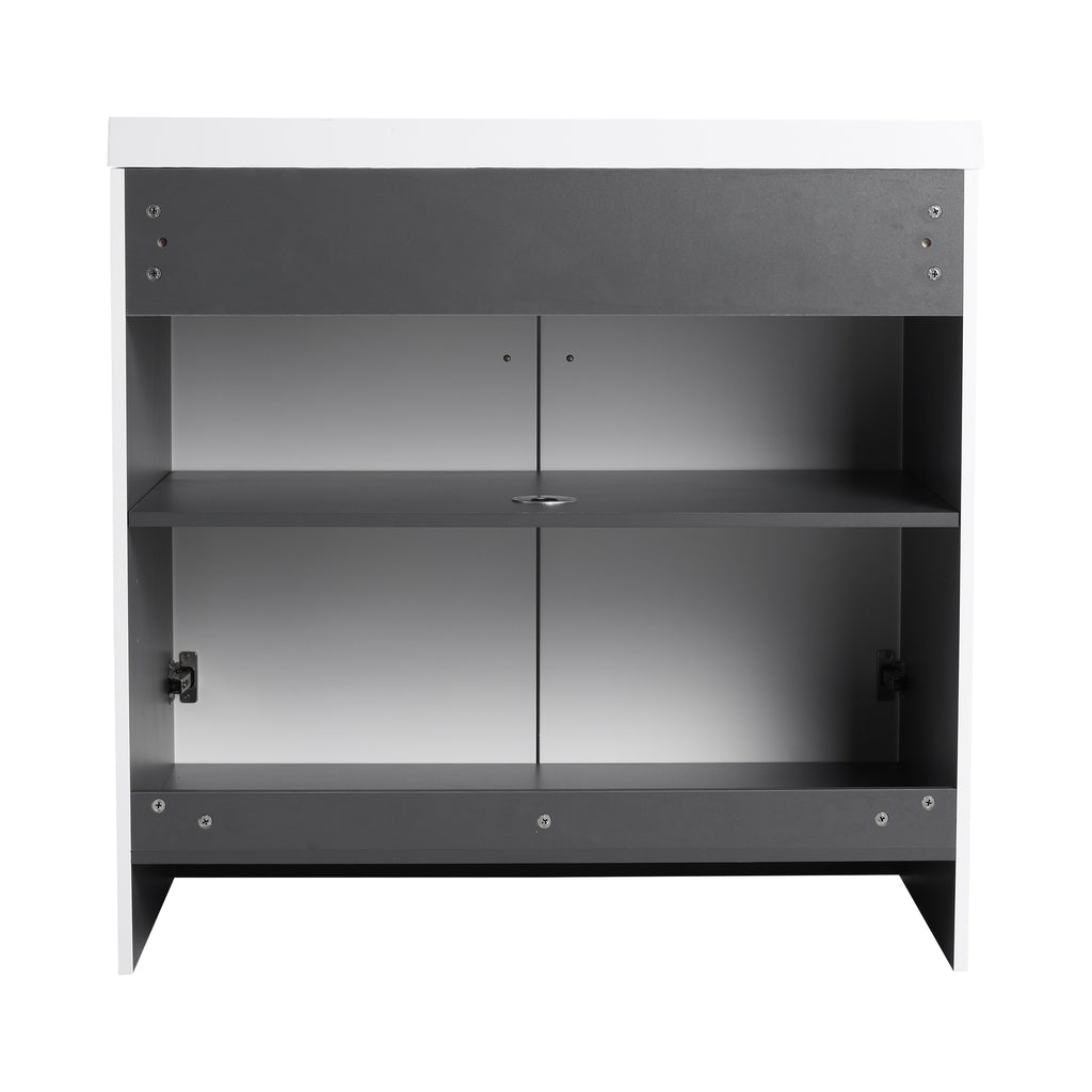36" Freestanding Bathroom Vanity - Excluding Sink