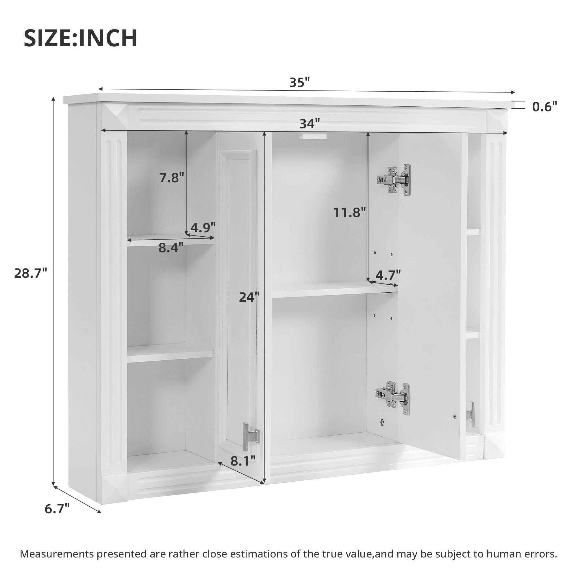 36'' x 28'' Medicine Cabinet