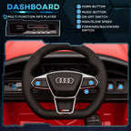 Aosom Kids Ride-On Car - Licensed Audi RS E-tron GT