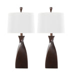 30" Contemporary Polyresin Table Lamp