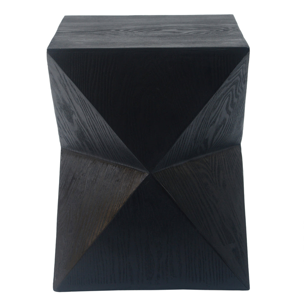 14.25" Black Accent Table