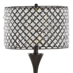 Topaz 27" Contemporary Metal Table Lamp