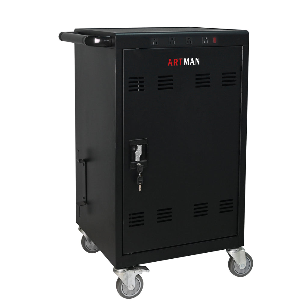Mobile Charging Cart and Cabinet for Tablets & Laptops