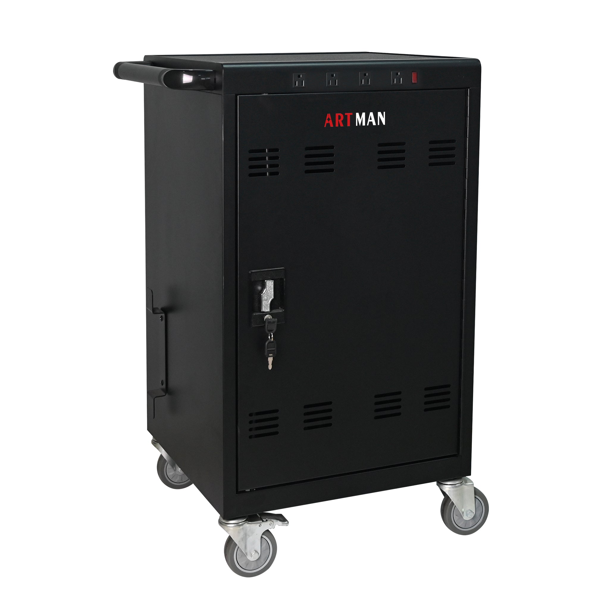 Mobile Charging Cart and Cabinet for Tablets & Laptops