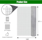 Hardware Cloth 1/2 Inch 60in x 100ft 19 Gauge