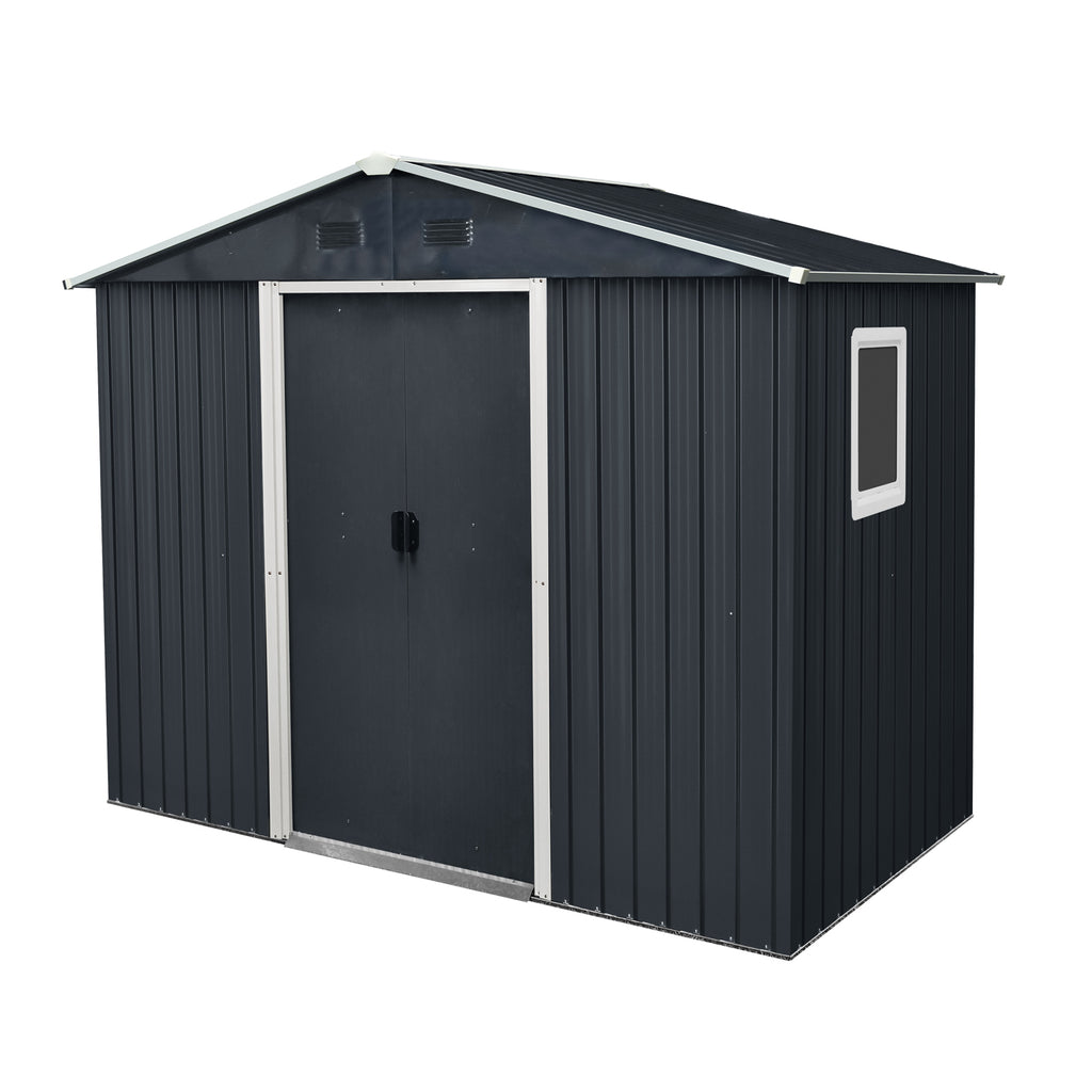 8ft x 4ft Outdoor Metal Storage Shed