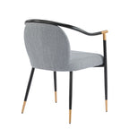 Modern Upholstered Dining Chair (Set of 2)