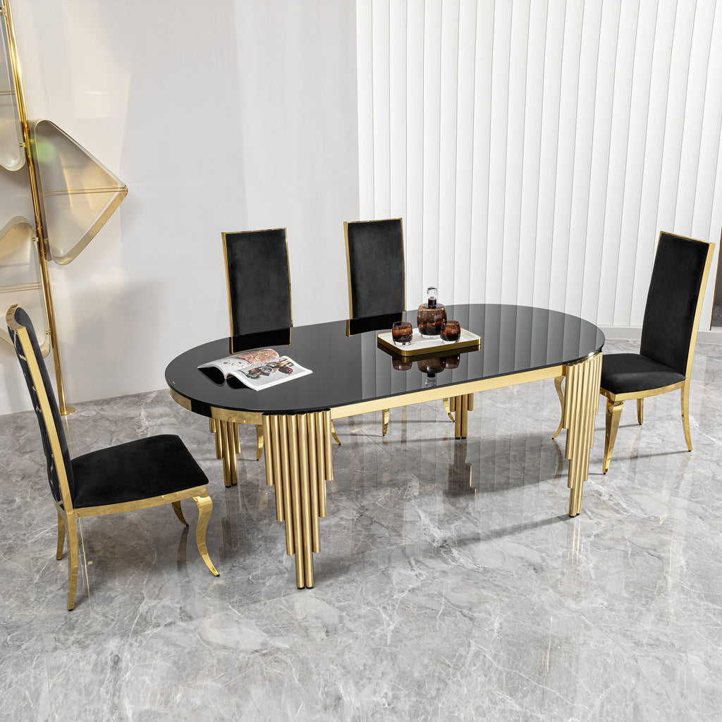 Oval Dining Room Table