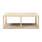 Ellis 48" Reclaimed Wood Open Frame Coffee Table