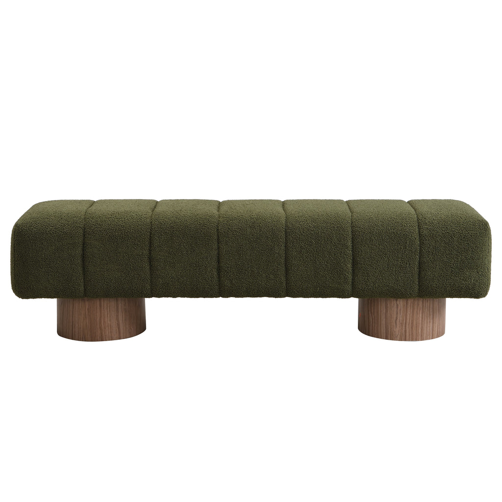 Upholstered Dining Bench for Dining Room and Entryway