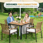 All Weather 5-Piece Patio Dining Table Sets