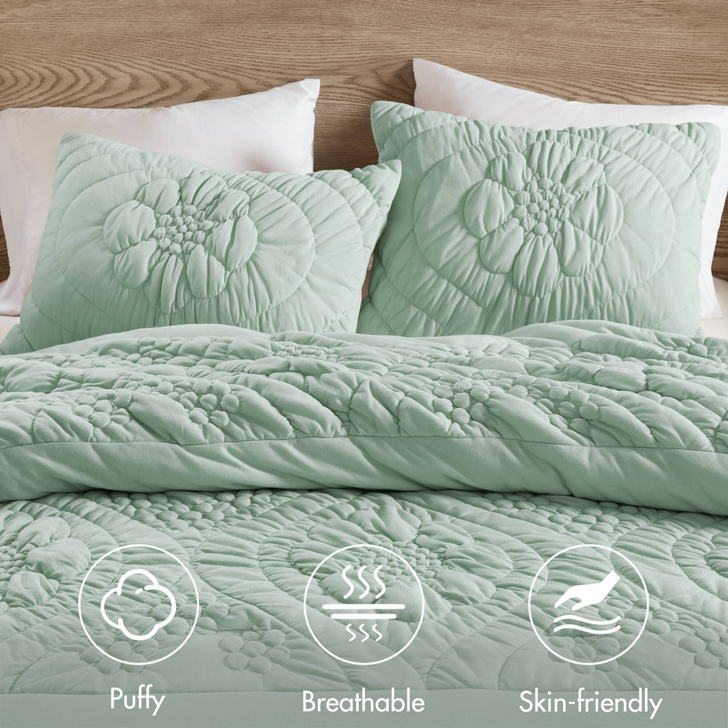 3-Piece King Comforter Set