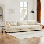 Extra Large 3 Seat Modern Velvet Sofa