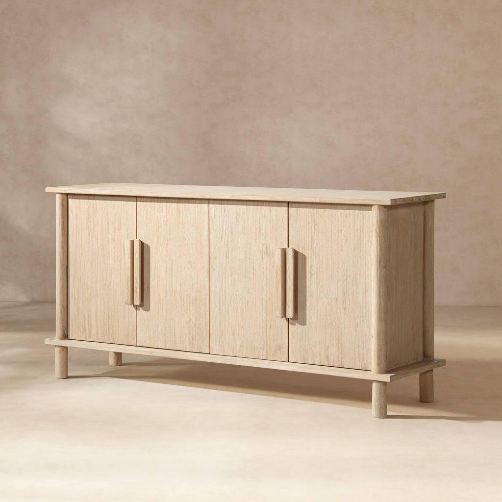 Milo 71" Reclaimed Wood 4-Door Sideboard