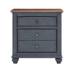 Americana 3-Drawer Nightstand