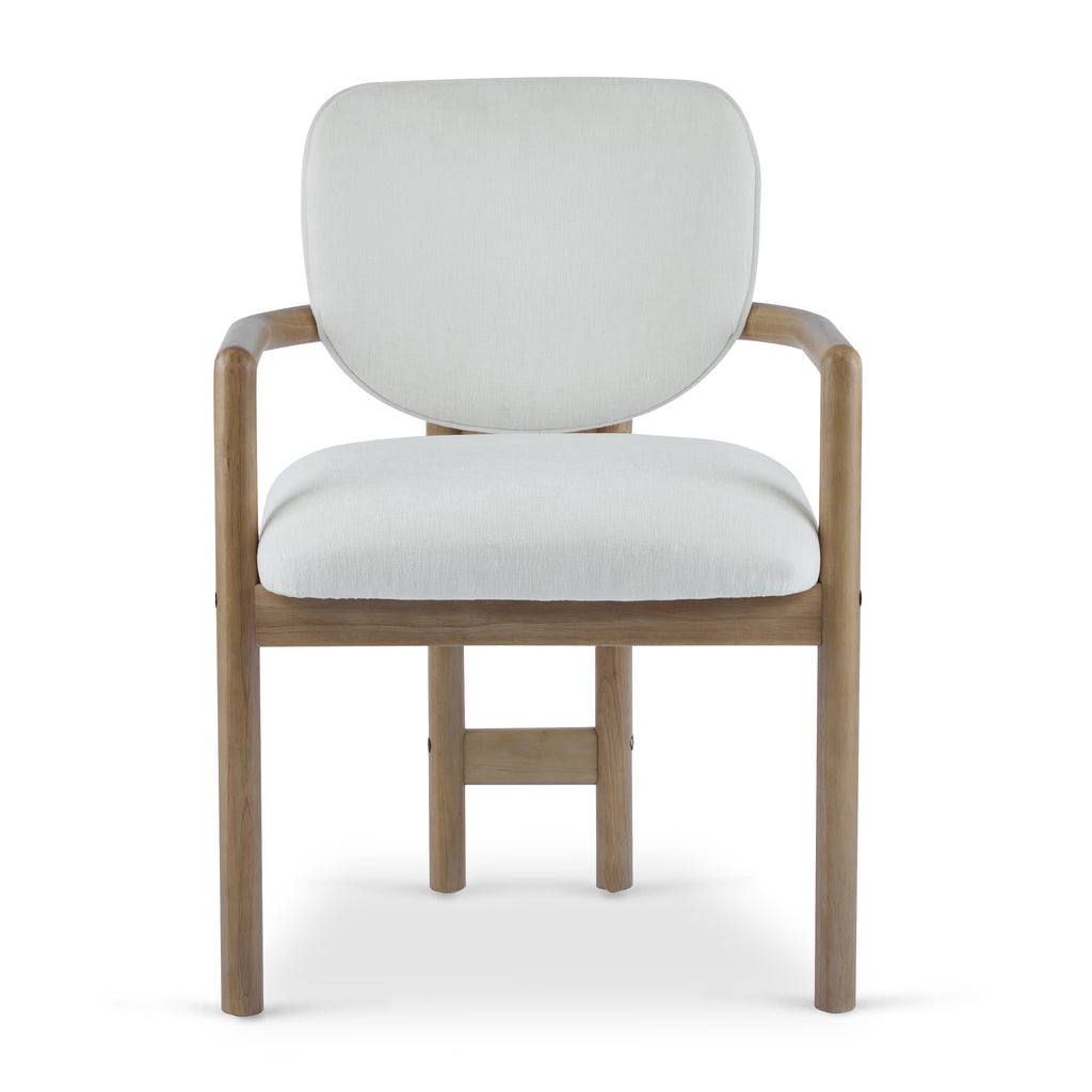 Dining Chairs Set of 2 Upholstered Arm Chairs