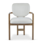 Dining Chairs Set of 2 Upholstered Arm Chairs