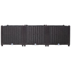 Deep Raised Garden Bed Plastic Planter Boxes