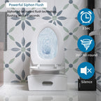 1.1/1.6 GPF Tornado Flush One-Piece Toilet
