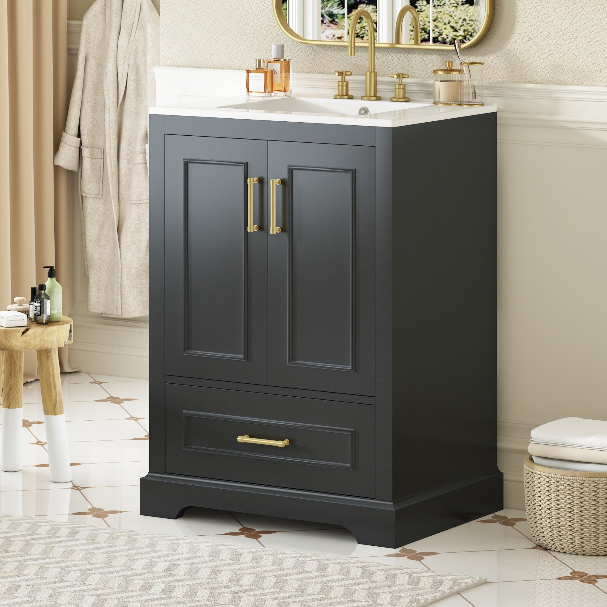 24" Bathroom Vanity with Sink