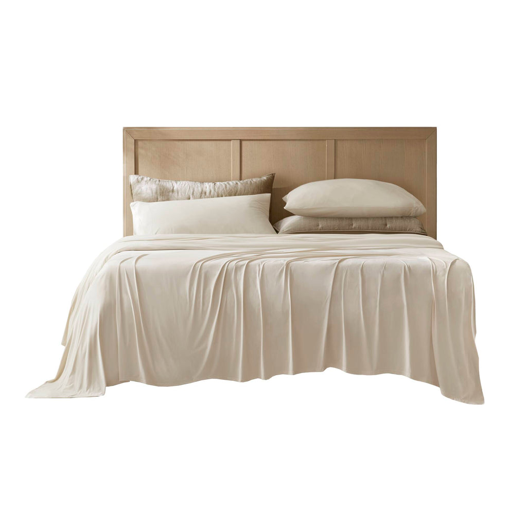4-Piece Cal King Stretch Jersey Sheet Set